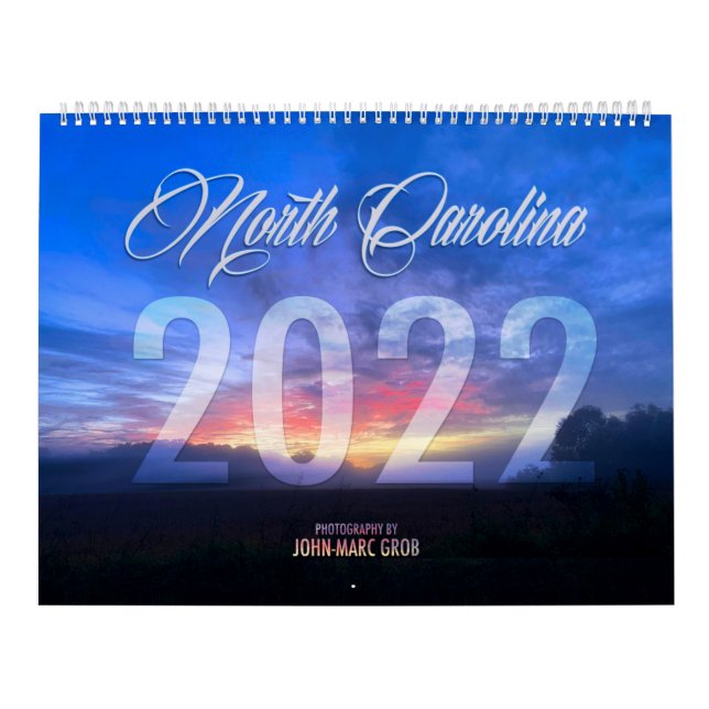 Calendrier de la Caroline du Nord 2022 (Protection)
