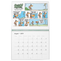 Calendrier de la collection de dessins animés de l