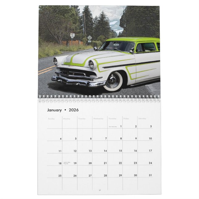 Calendrier de la coutume 2015 de Rod& (Jan 2026)