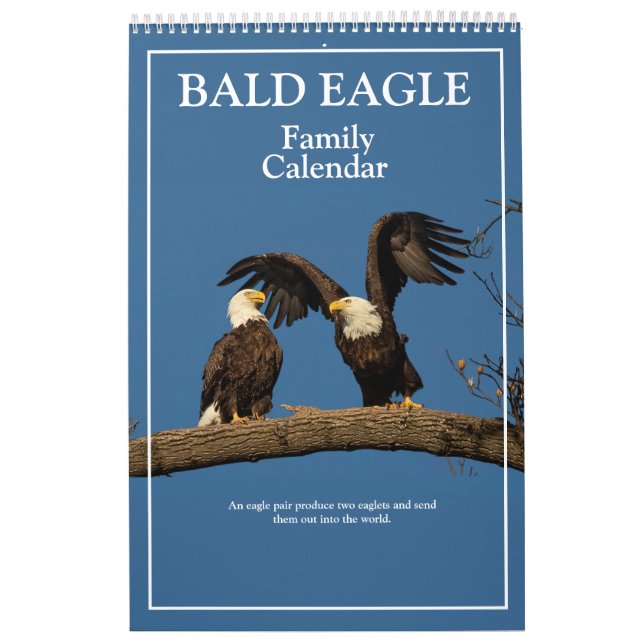 Calendrier de la famille de l'aigle à tête blanche (Protection)
