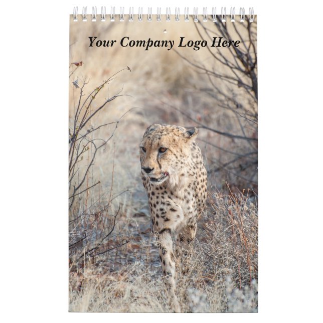 Calendrier de la faune du logo de l'entreprise 201 (Dos)