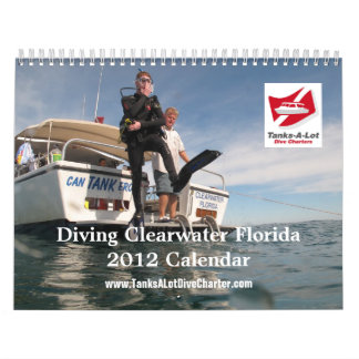 Calendrier de la Floride 2012 de plongée à l'air
