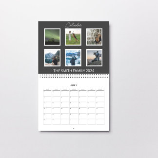 Calendrier de la Galerie noire et blanche classiqu