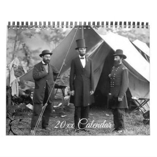 Calendrier de la guerre civile Président Lincoln