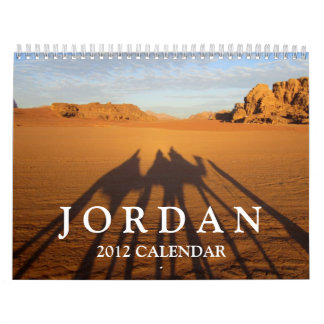 Calendrier de la Jordanie 2012