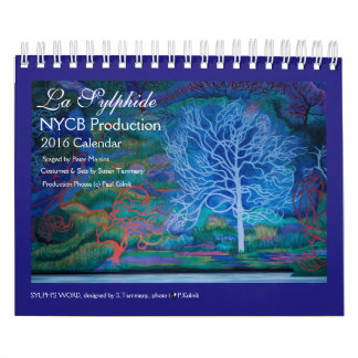 Calendrier de la LA SYLPHIDE 2016