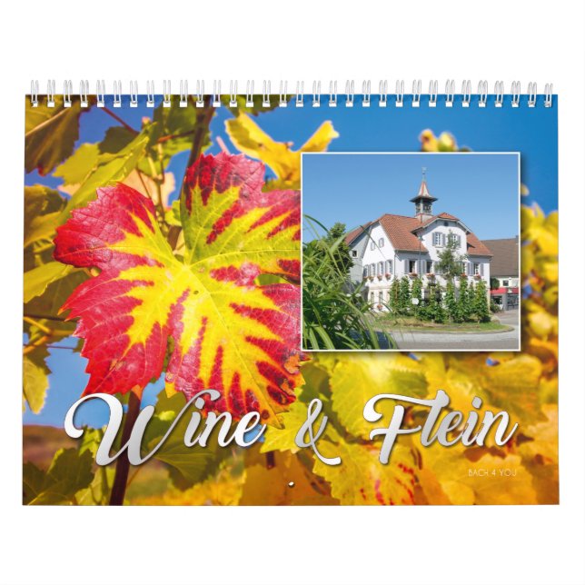 Calendrier de la muraille viticole - Flein & Wine (Protection)