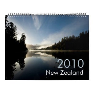 Calendrier de la Nouvelle Zélande 2010