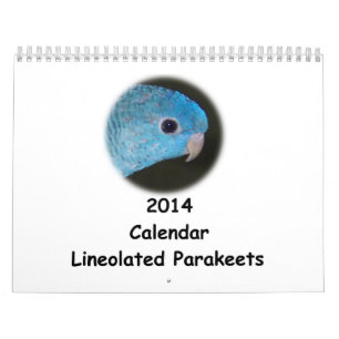 Calendrier de la perruche 2014 de Linnie