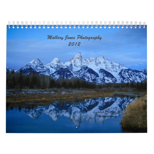 Calendrier de la photographie 2012 de Mallory (Protection)