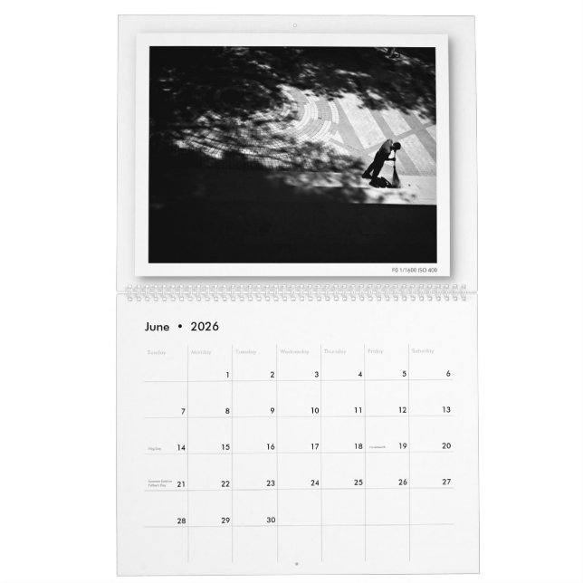 Calendrier de la photographie de rue 2020 (Jun 2026)