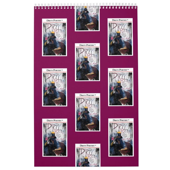 Calendrier DE LA POÉSIE SALE (Protection)