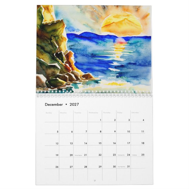 Calendrier De La Saison De L'Année (Dec 2027)