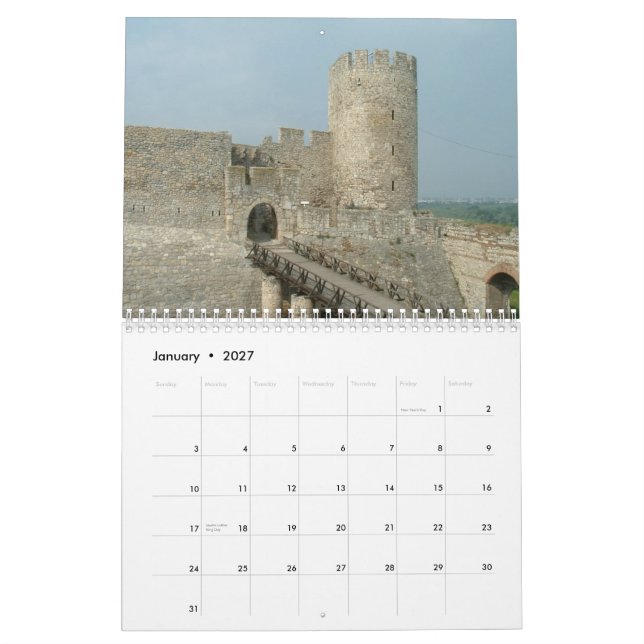 Calendrier de la Serbie - 2015 (Jan 2027)