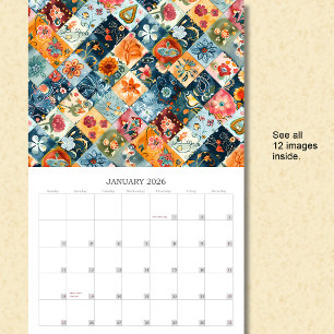Calendrier de la surface de surface de la surface 