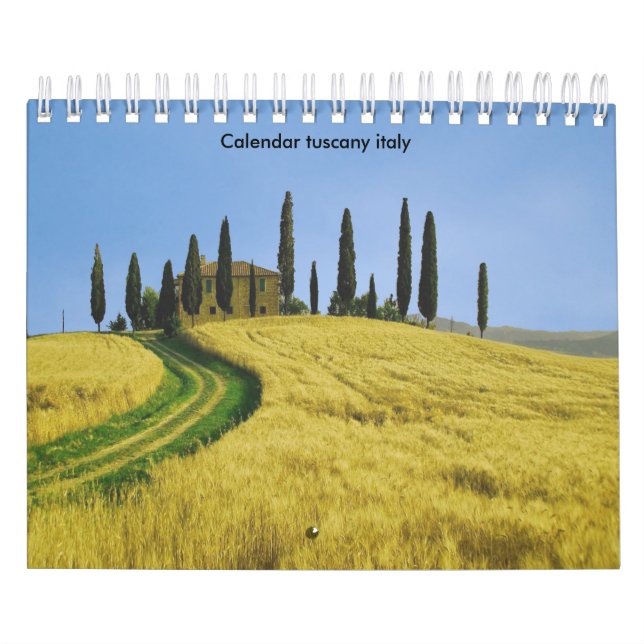 Calendrier de la Toscane Italie (Protection)