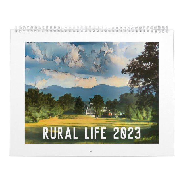 Calendrier de la vie rurale 2023 (Protection)