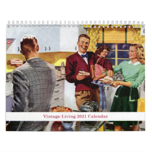 Calendrier de la vie Vintage 2021