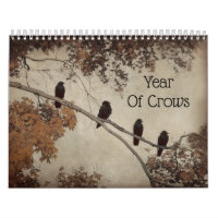 Calendrier de l'année des corbeaux