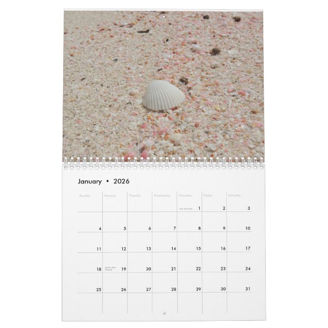 Calendrier de l'Antigua et du Barbuda (Jan 2026)
