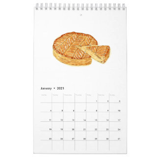 Calendrier de l'aquarelle 2021