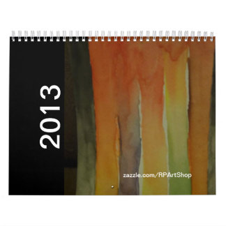 Calendrier de l'art 2013 d'aquarelle