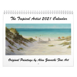 Calendrier de l'artiste tropical 2021