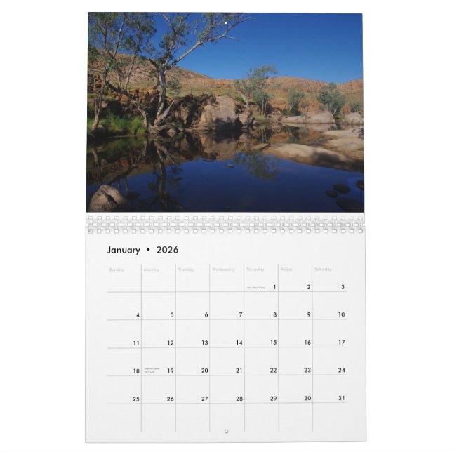 Calendrier de l'Australie 2012 (Jan 2026)
