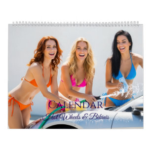 Calendrier de lavage de voiture en bikini – Femmes