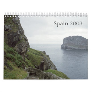 Calendrier de l'Espagne 2008