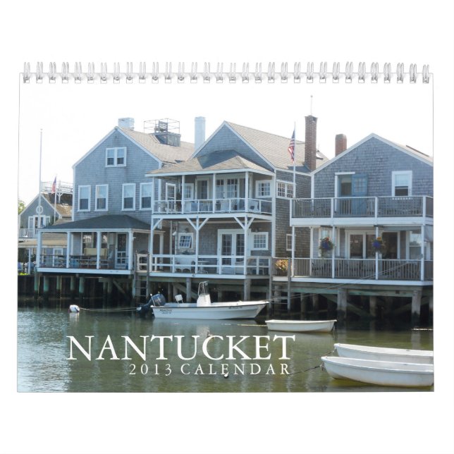 Calendrier de l'île 2013 de Nantucket (Protection)