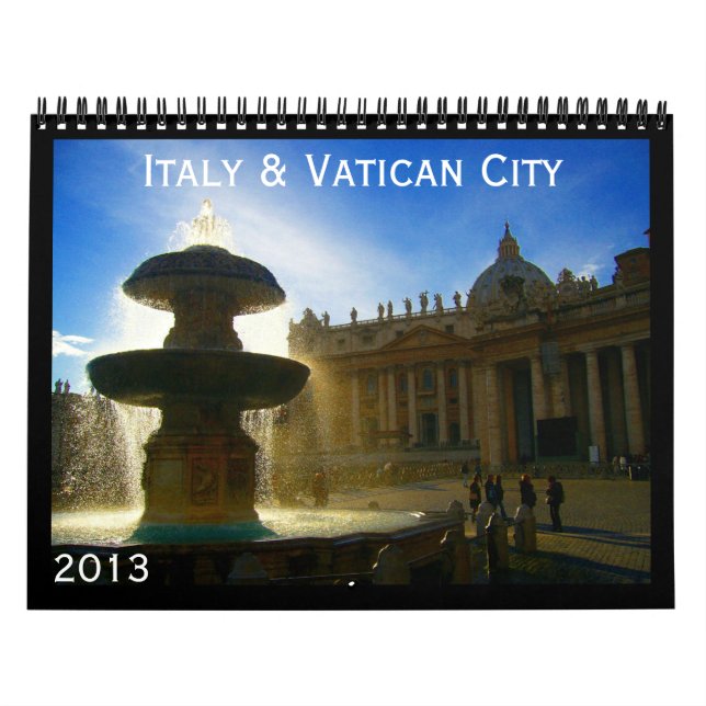 calendrier de l'Italie et de vatican 2013 (Protection)