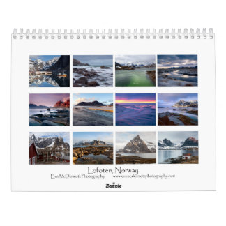 Calendrier de Lofoten Norvège