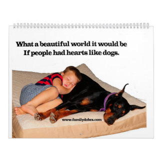 Calendrier de Meme de dobermann