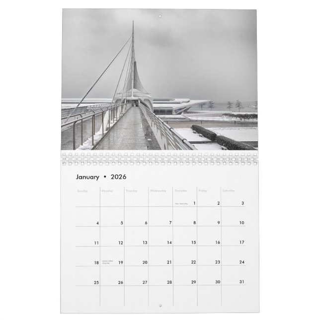 Calendrier de Milwaukee 2015 (Jan 2026)