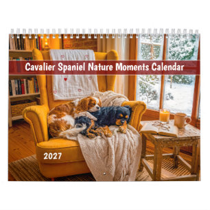 Calendrier de moments de nature Cavalier Spaniel
