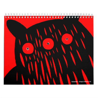 Calendrier de monstre pour 2011 par Motomichi
