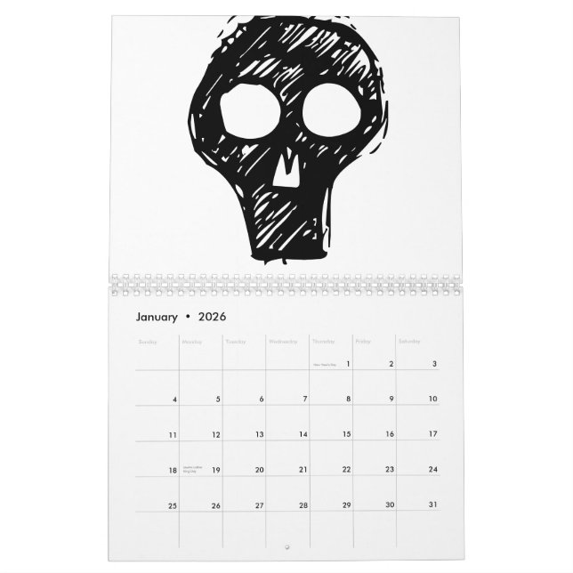 Calendrier de monstre.  Un changement vient ! (Jan 2026)