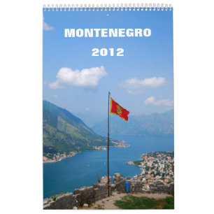 Calendrier de Monténégro 2012