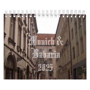 Calendrier de Munich et de Bavière 2025