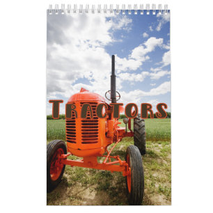 Calendrier de mur de collection de vitrine du trac