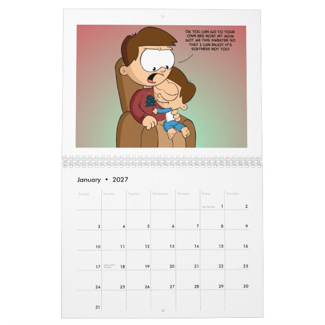 Calendrier de NaR 2014 (Jan 2027)