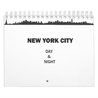 Calendrier de New York City jour et nuit