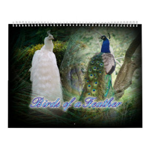 Calendrier de paon de Birds of a Feather