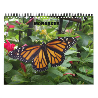 Calendrier de papillon de monarque