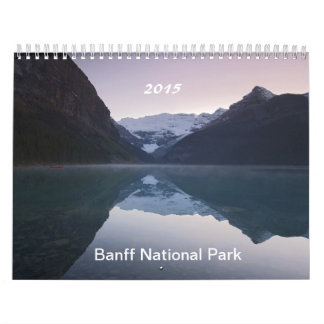 Calendrier de parc national de Banff