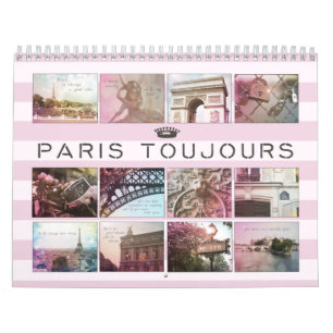 Calendrier de Paris Toujours Photographie