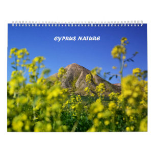 calendrier de paysages naturels de Chypre