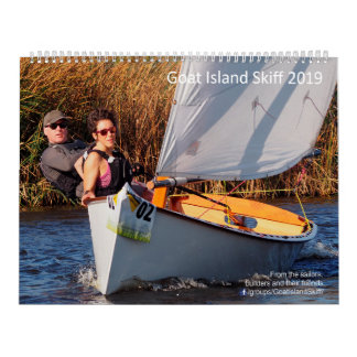 Calendrier de photo de bateau à voile 2019 - skiff