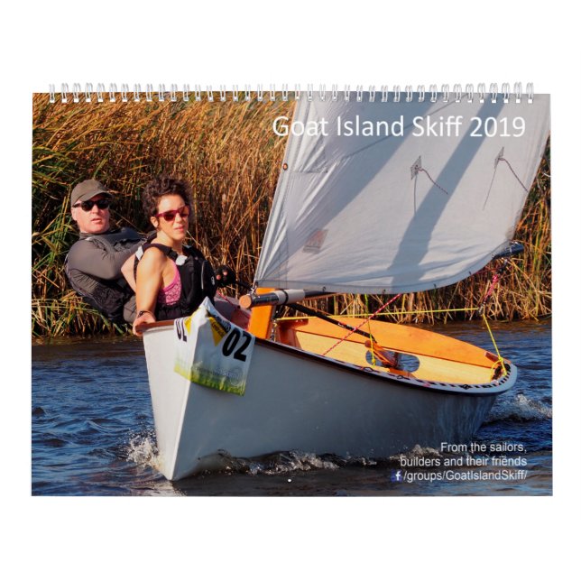 Calendrier de photo de bateau à voile 2019 - skiff (Protection)